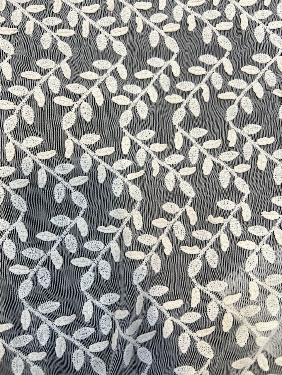 FAEM79 Embroidered Mesh Fabric view 2
