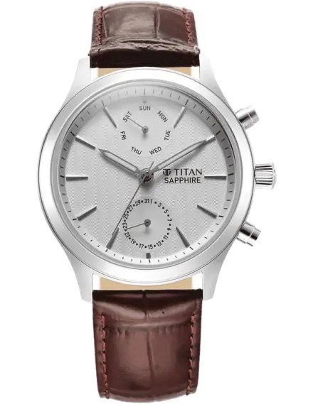 Titan Sapphire Chronograph Watch 1874SL03 view 4