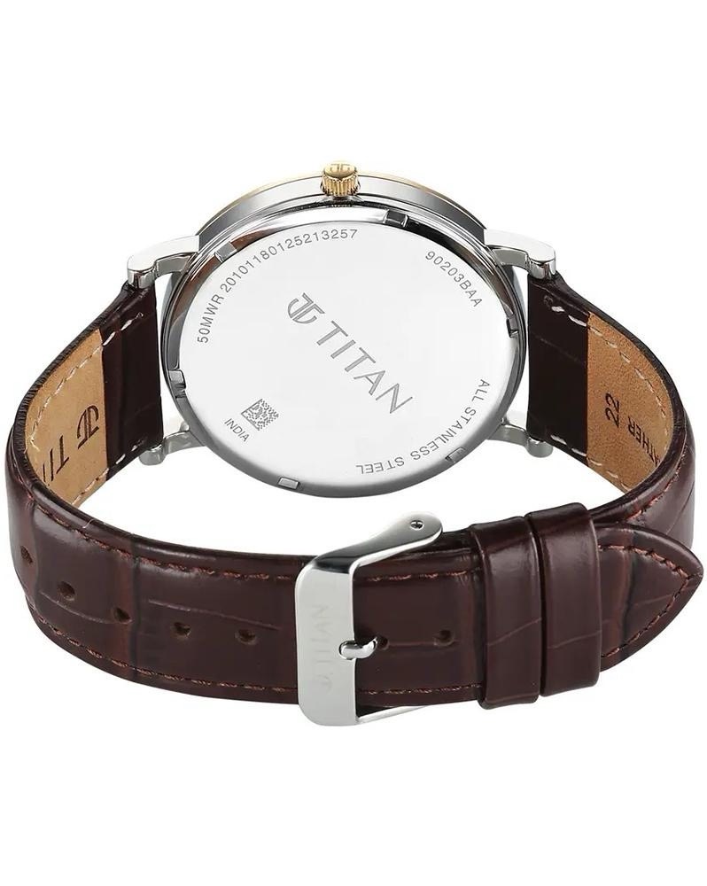Titan Mens Watch 90203BL01 view 5