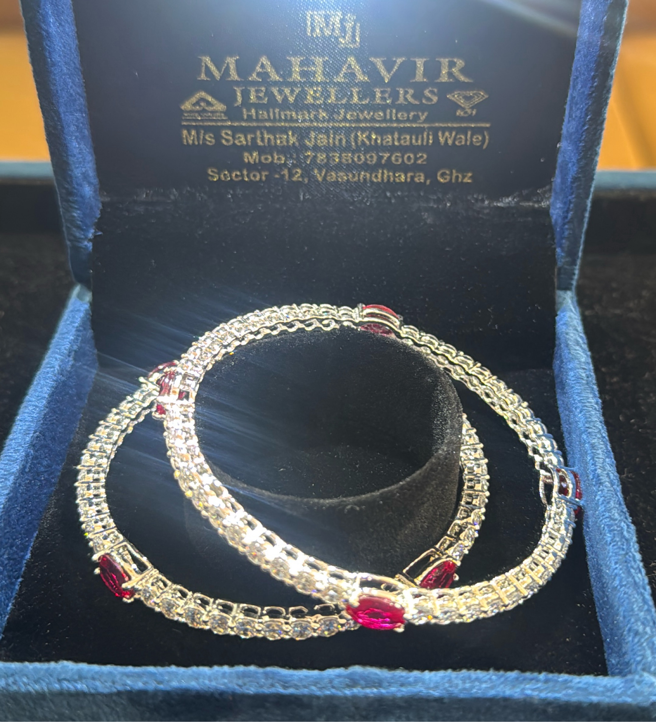Sterling Silver 92.5 Ladies Bangles view 3