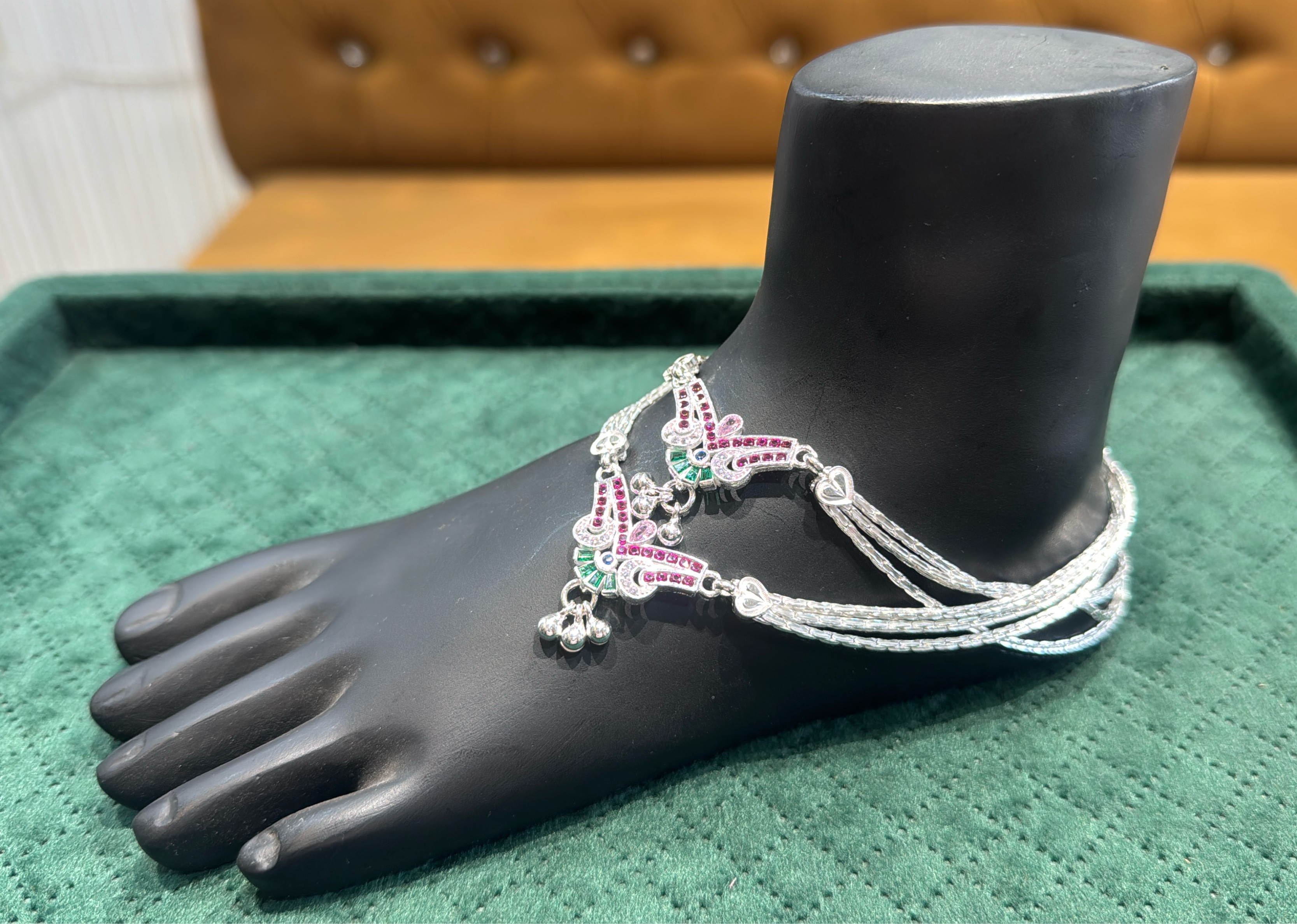 Premium Silver Ladies Anklets view 3