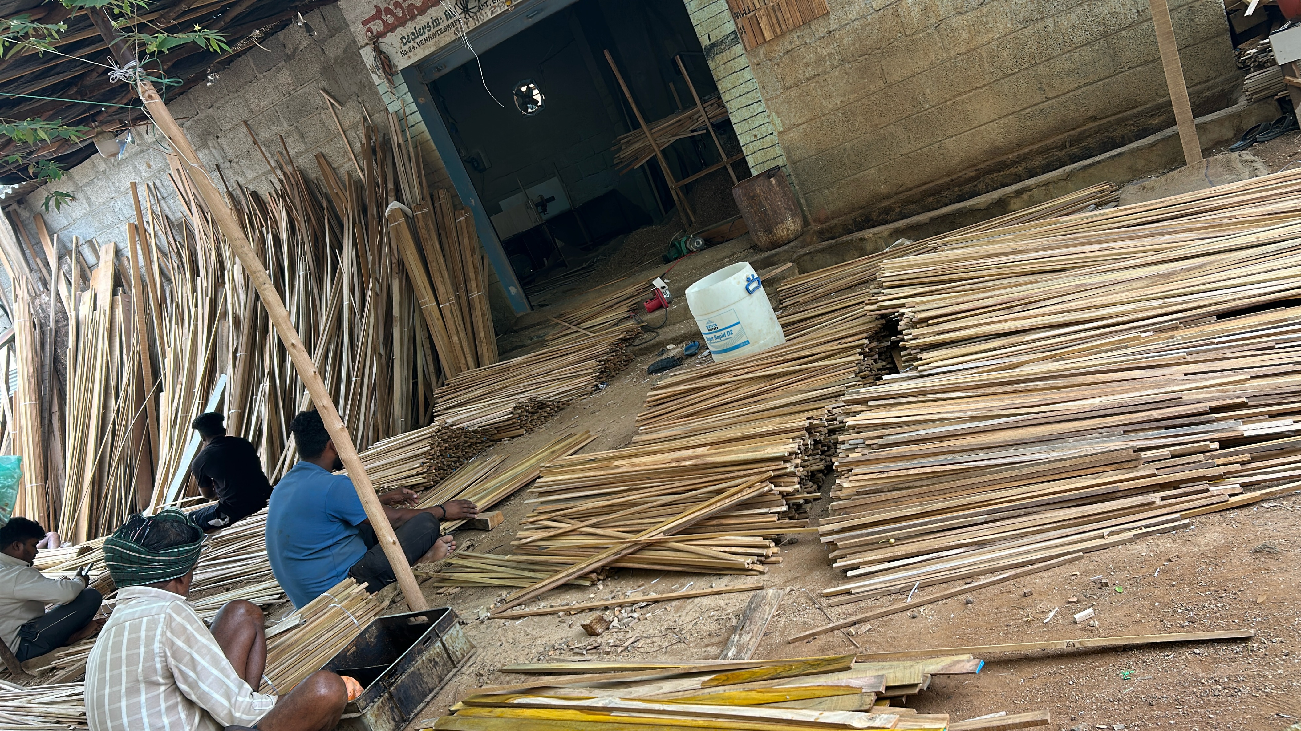 Natural Bamboo Sticks view 2