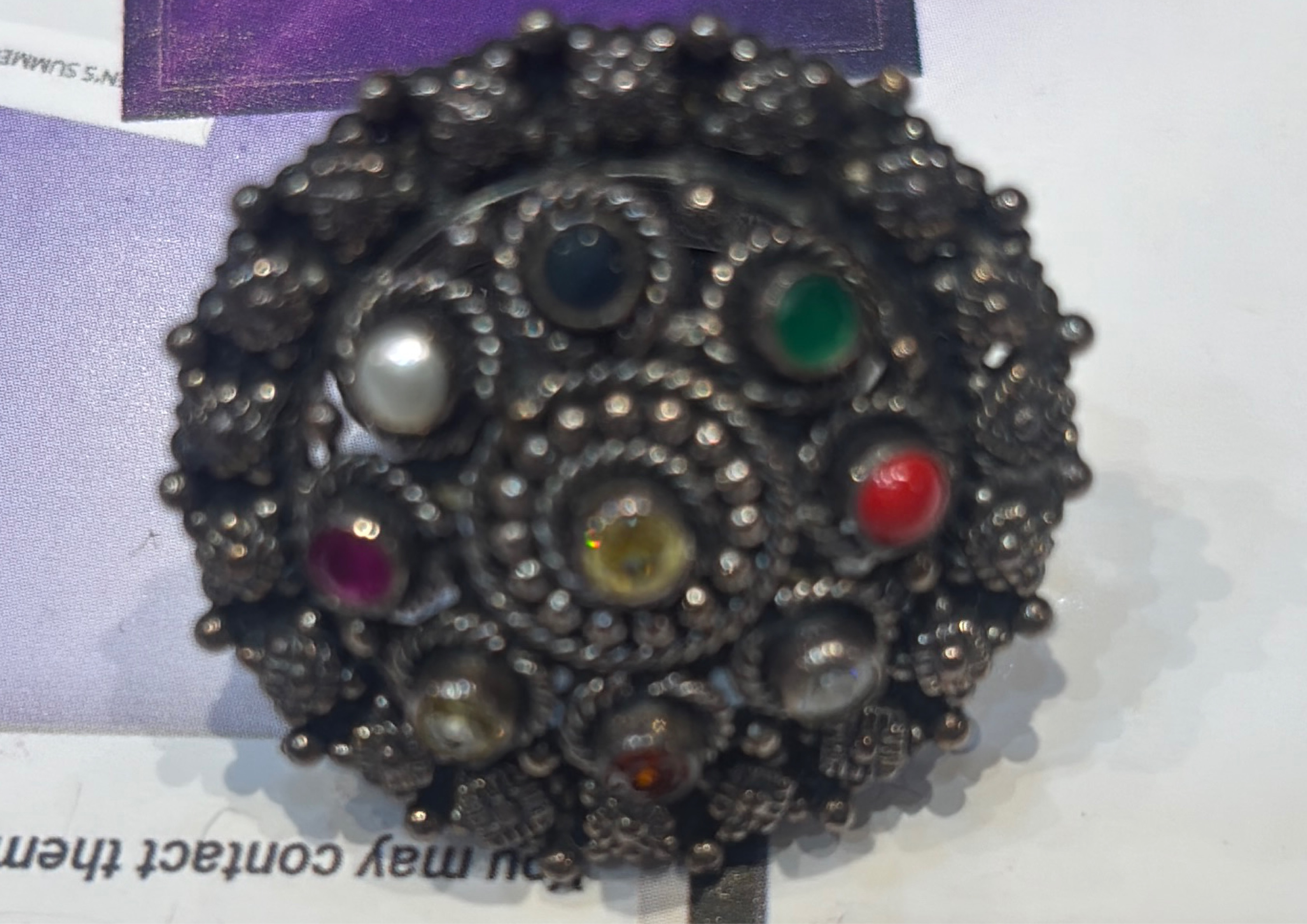 Navratan Ethnic Ring view 2