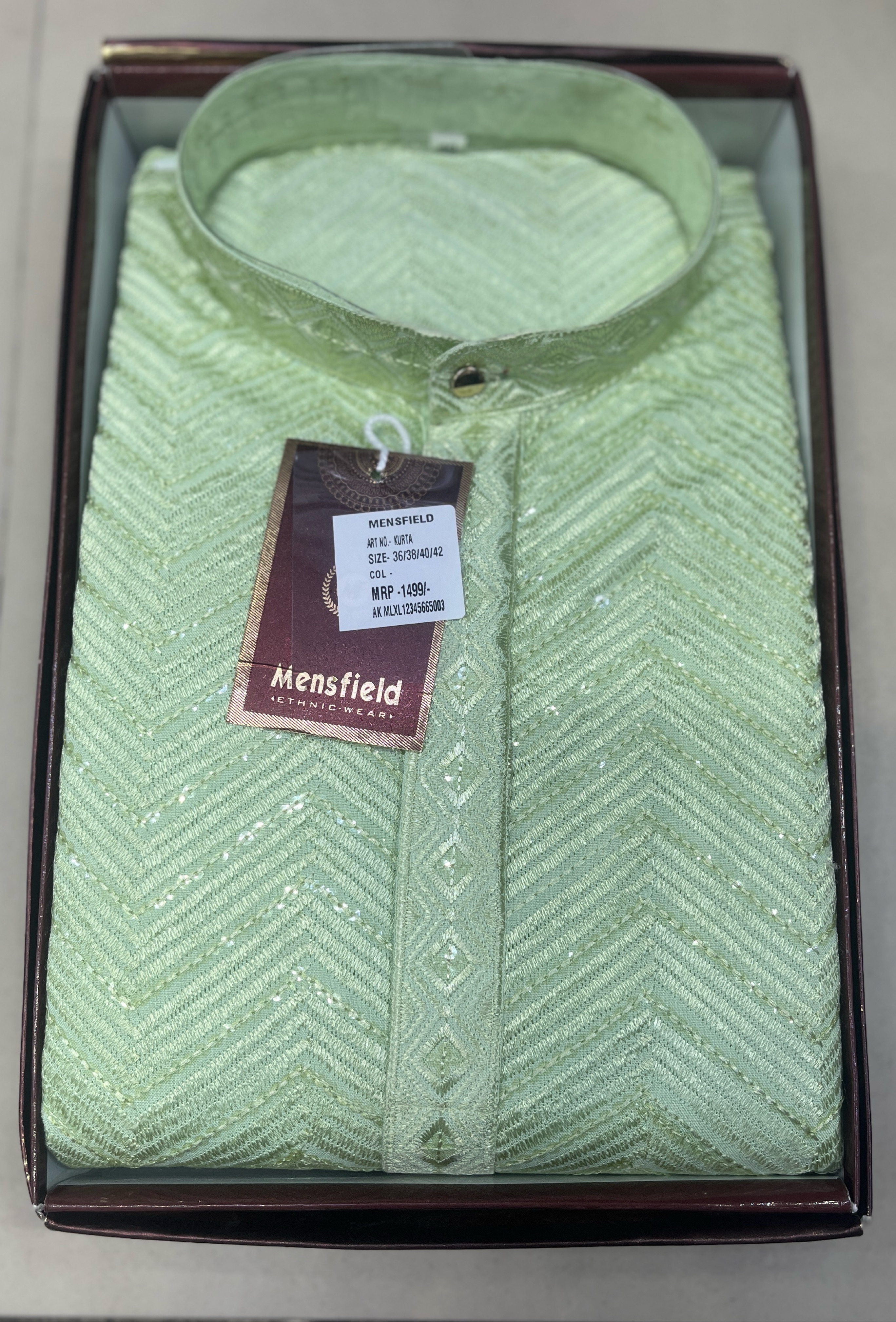Mensfield Ethnic Wear Kurta SIPLI-6 view 2