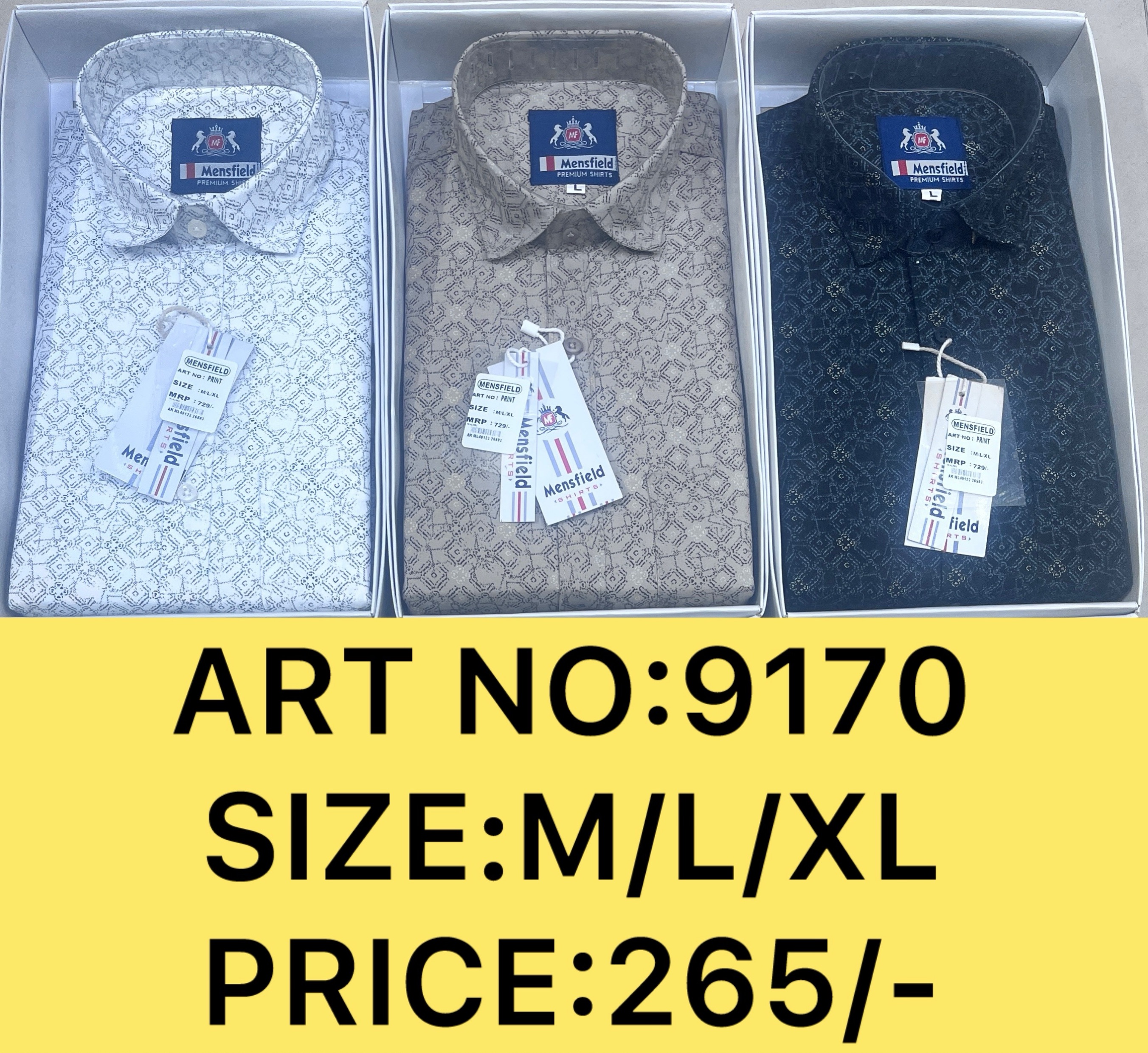 Mensfield Premium Shirts ART NO 9170 view 2