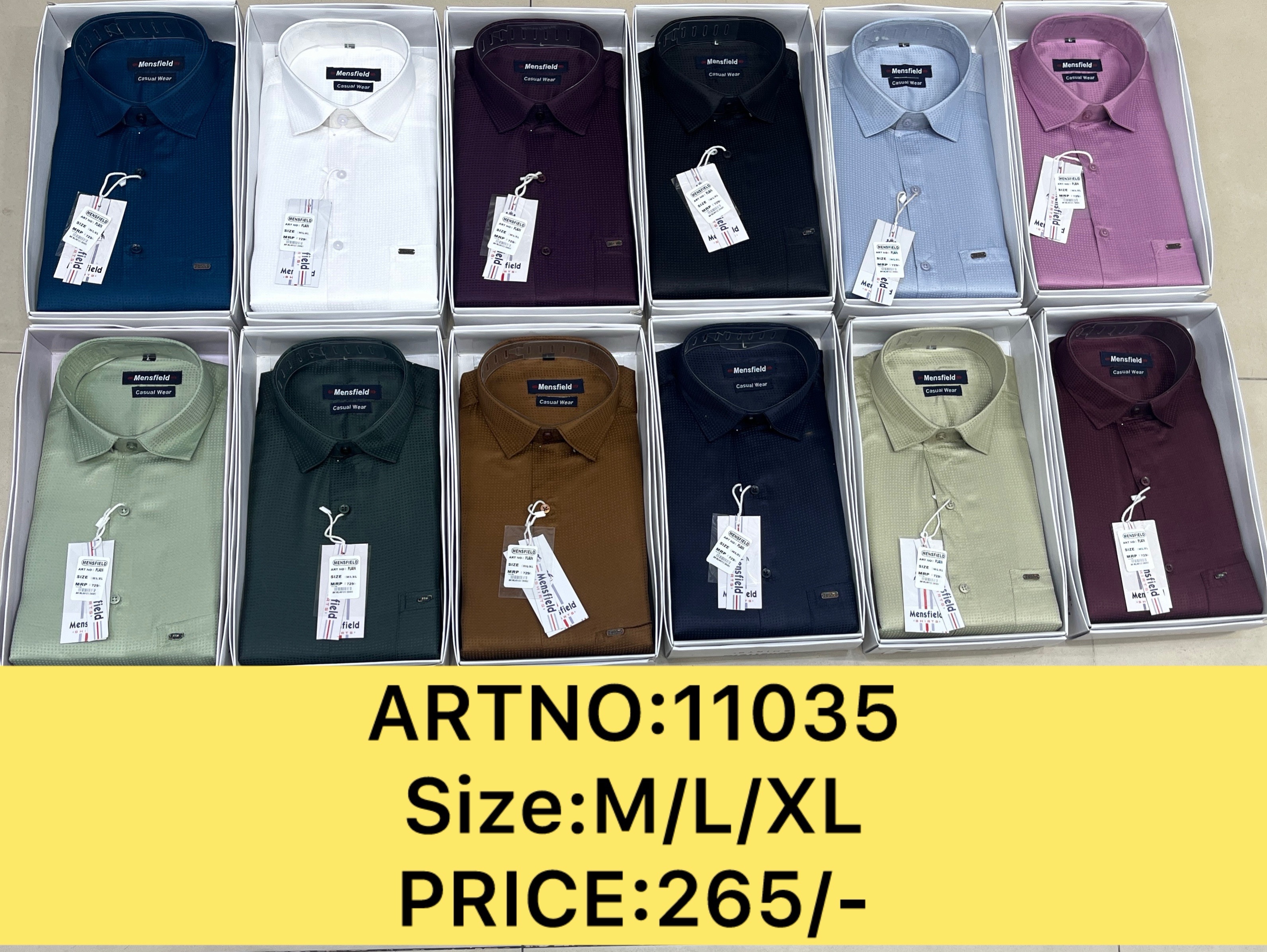 Mansfield Casual Wear Shirts. Art No :11035 view 2