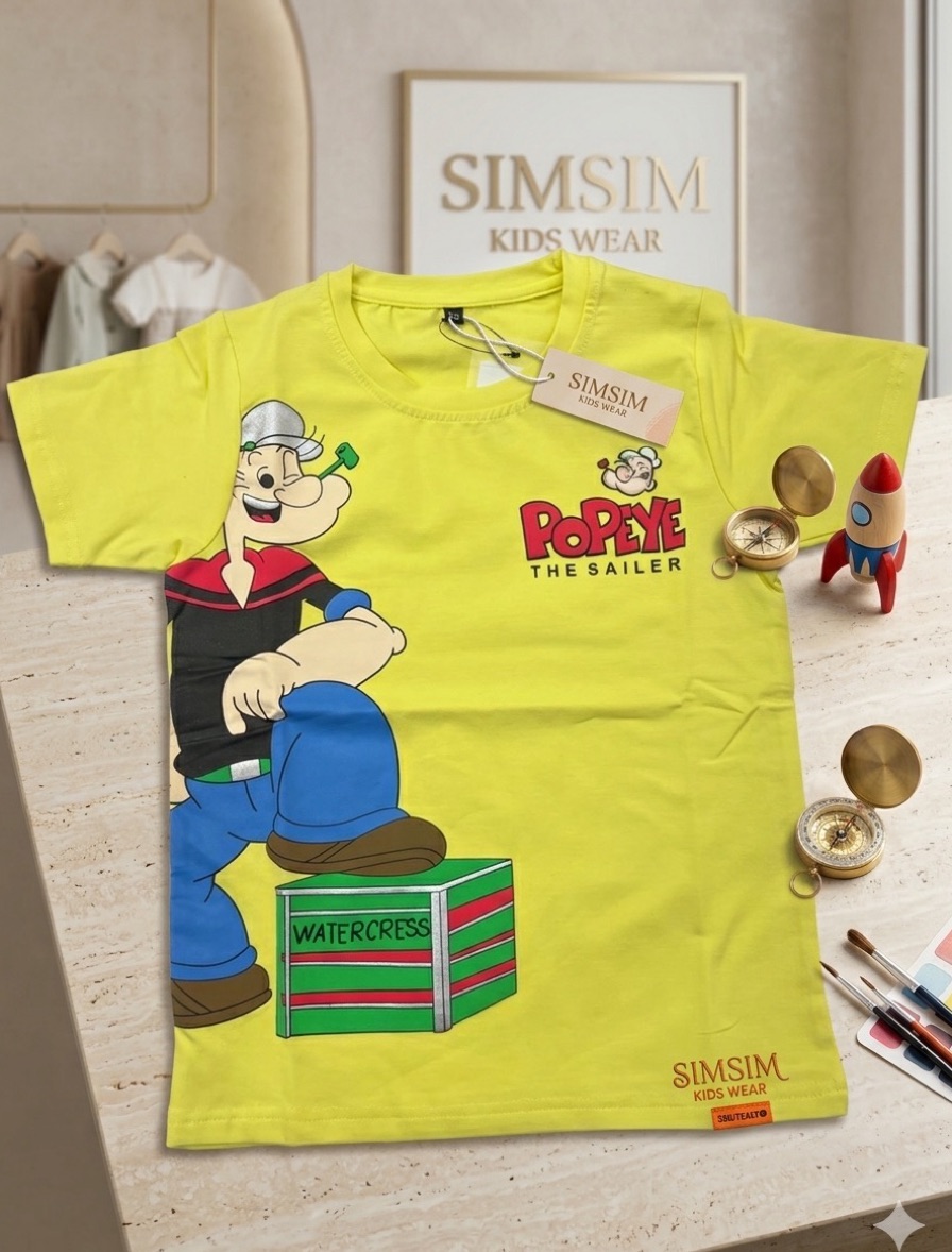 Sim Sim Popeye T-Shirt view 2