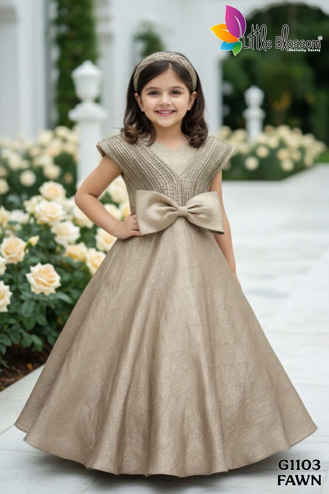 Little Blossom Fawn Dress view 2