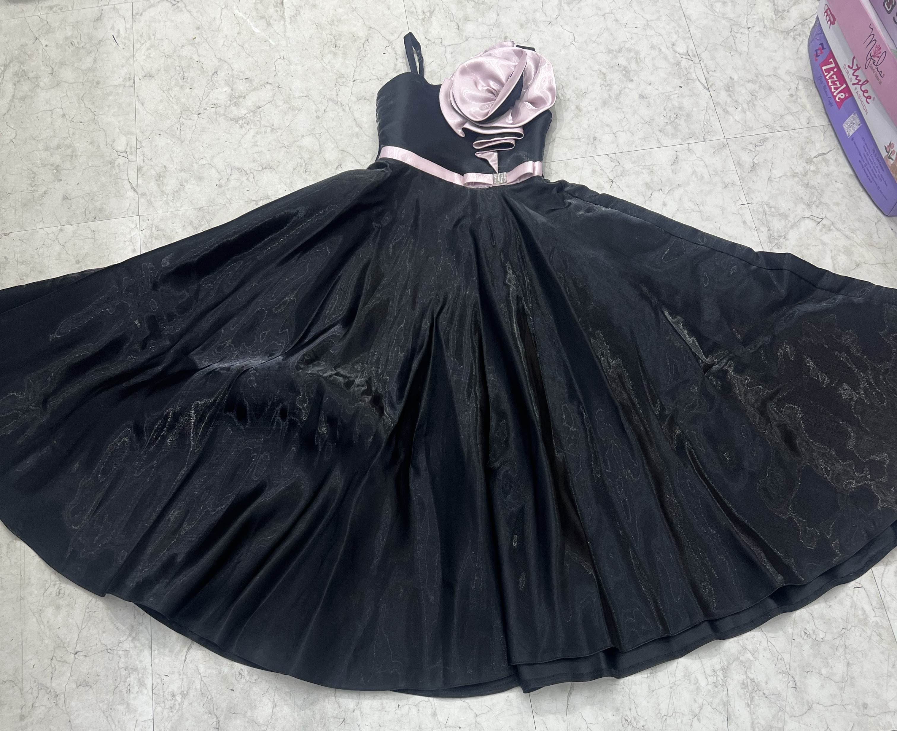 Girls Elegant Evening Gown view 2