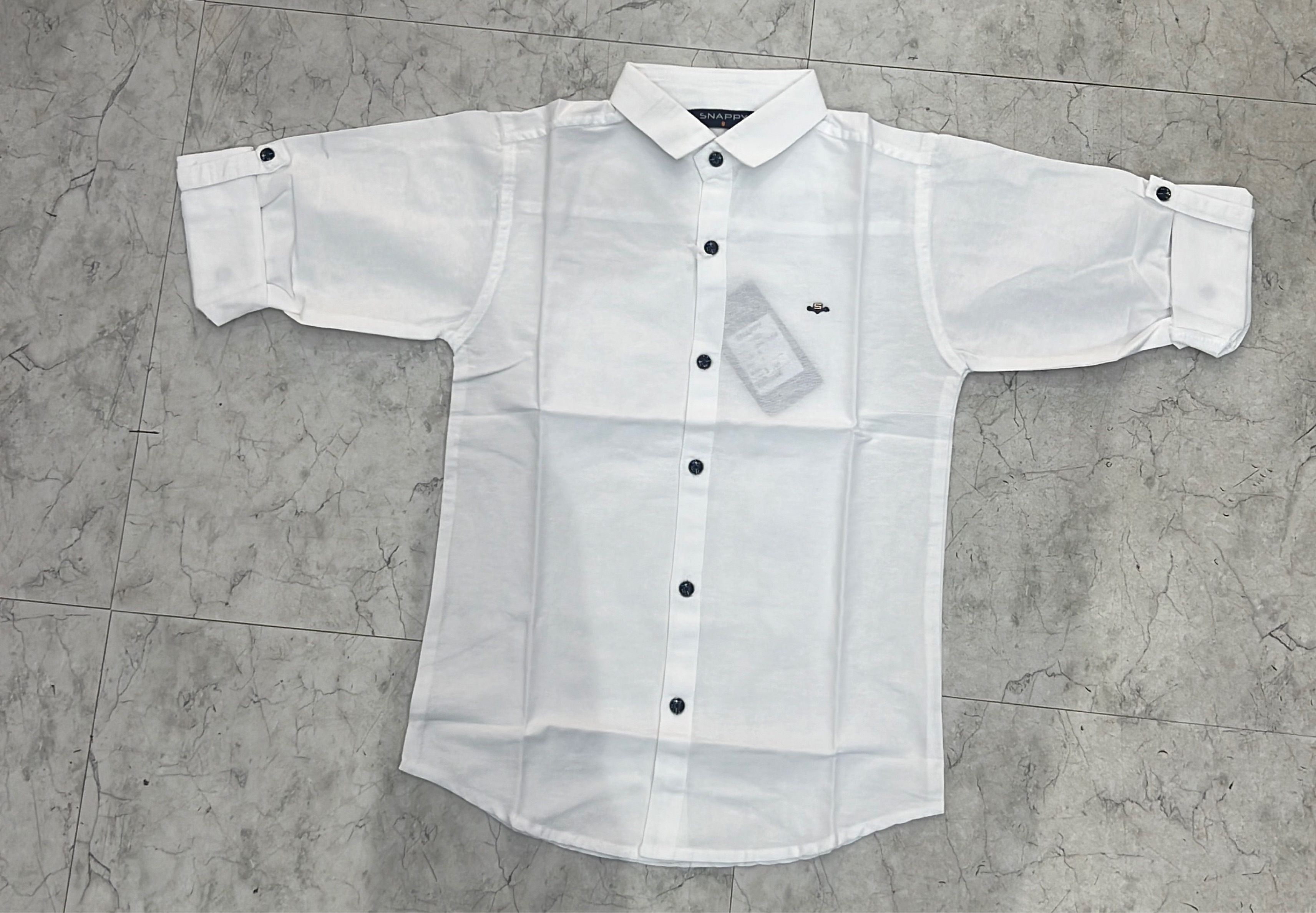 Snap Boys White Shirt view 2