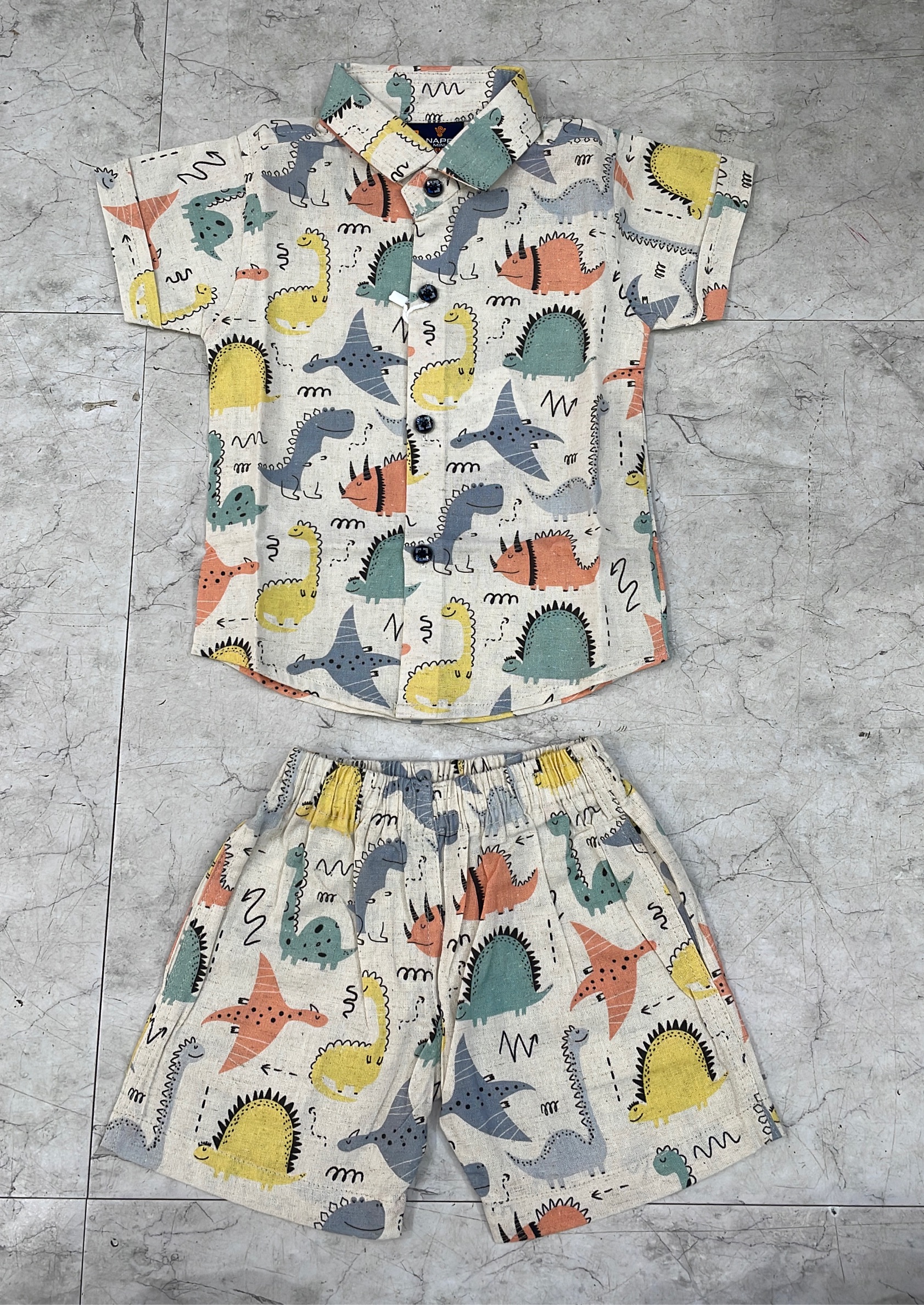 Dinosaur Print Boys Set view 2