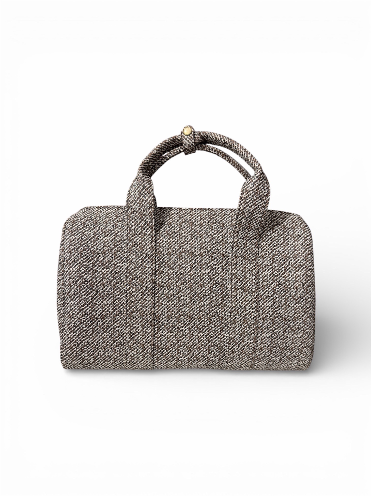 Textured Fabric Handbag view 4