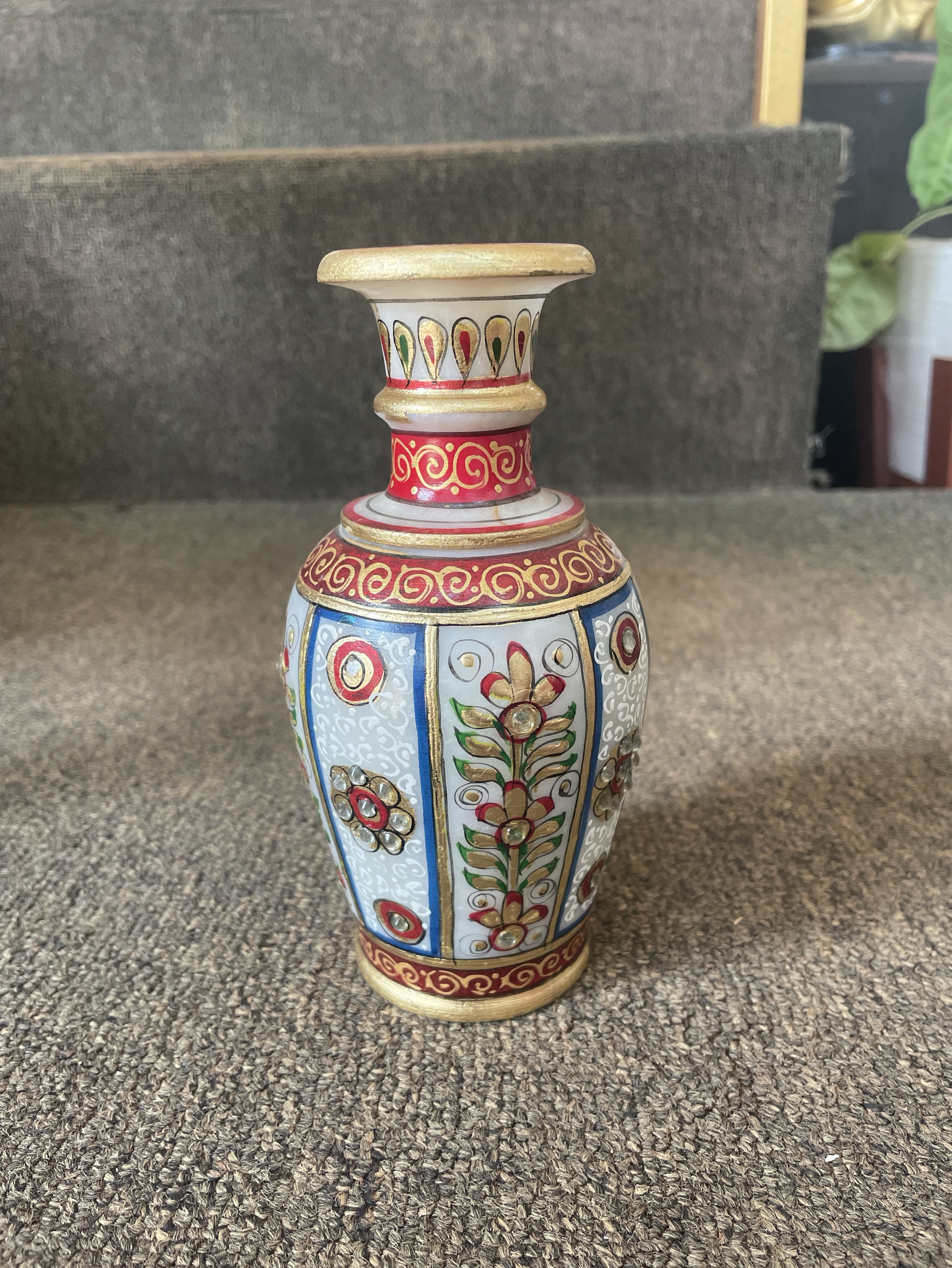Handcrafted Decorative marble Vase view 2