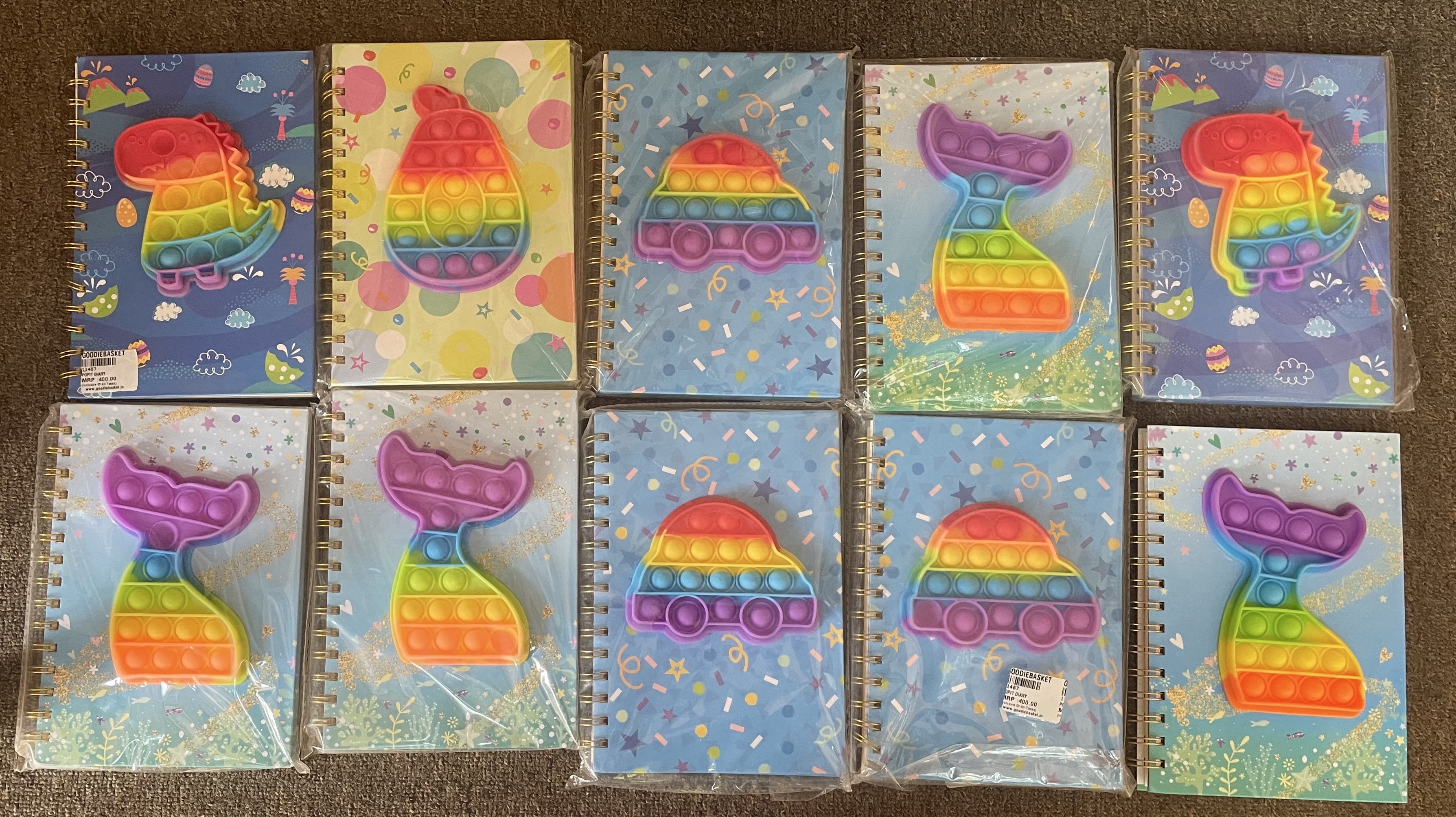 Pop-It Notebooks (set Of 10) view 2