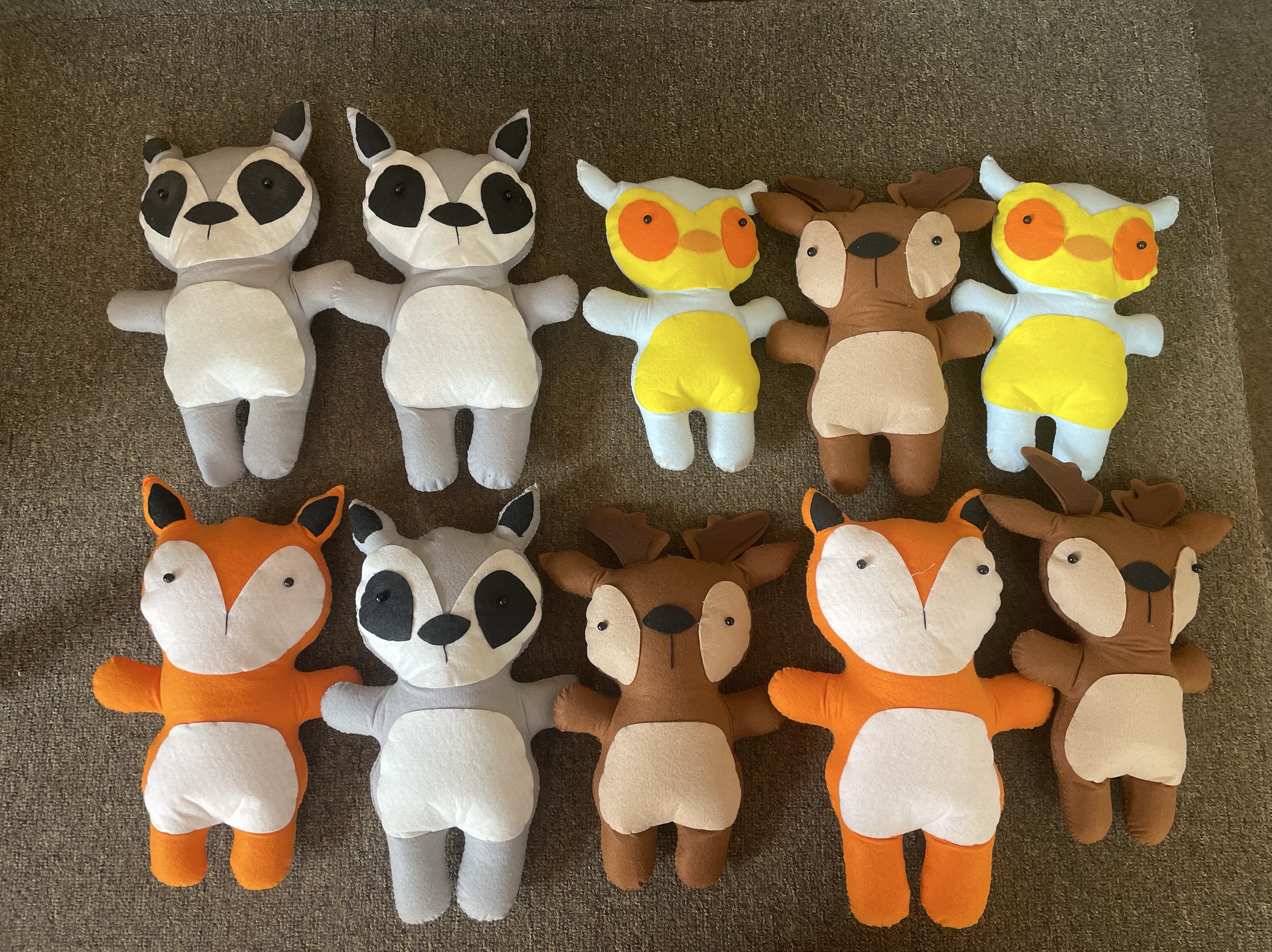 Plush Animal Toys (set Of 10) view 2