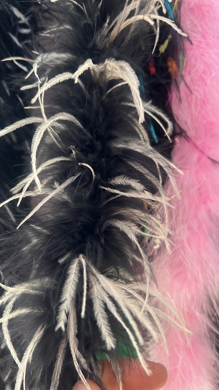 Boas Feather Trim view 2