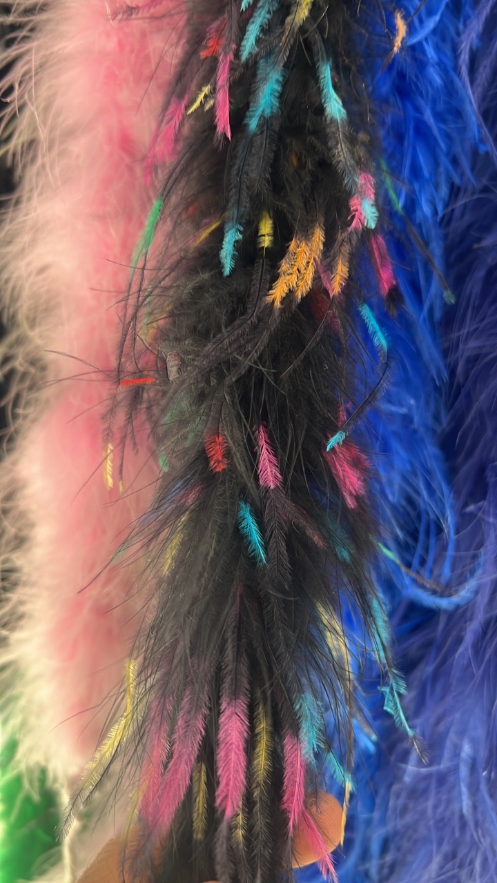 Boas Feather Trim view 5