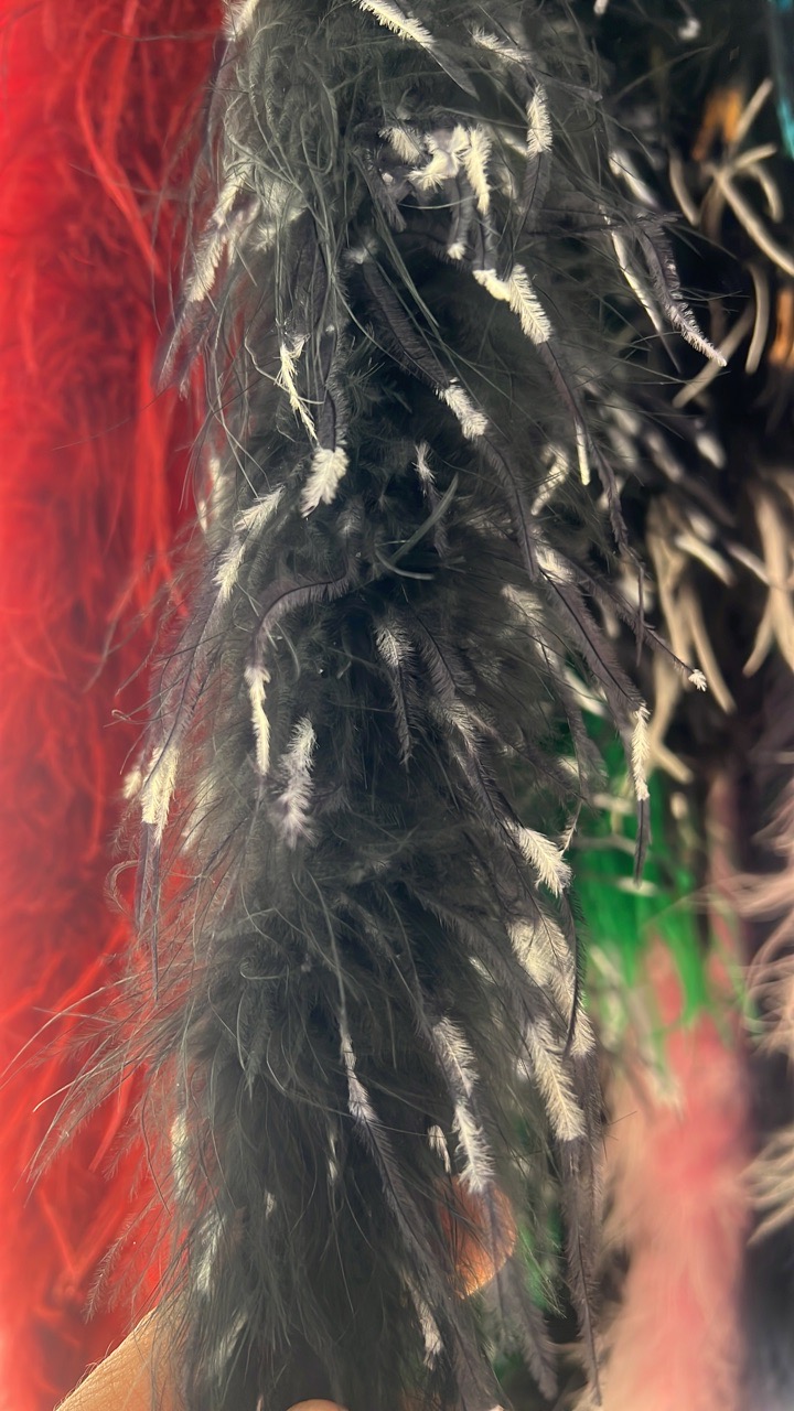 Boas Feather Trim view 6