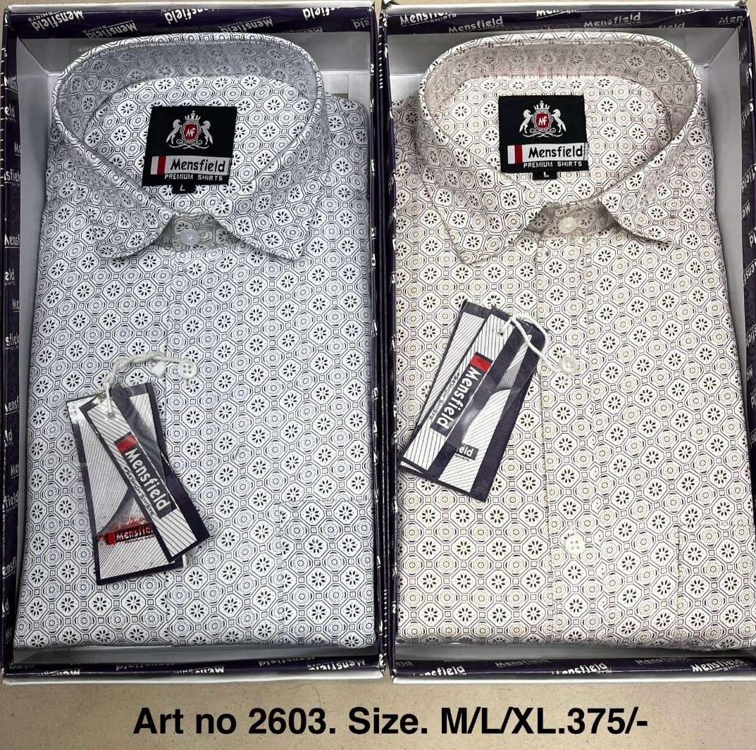Mensfield Premium Printed Shirt ART NO 2603