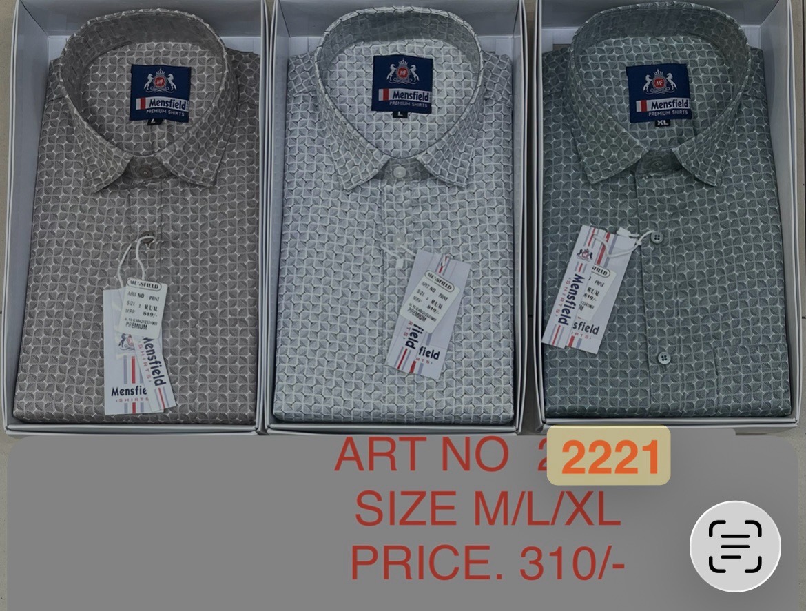 Mensfield Premium Printed Shirt. Art No 2221