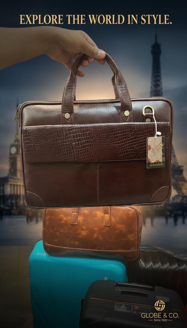 Leather Filebag