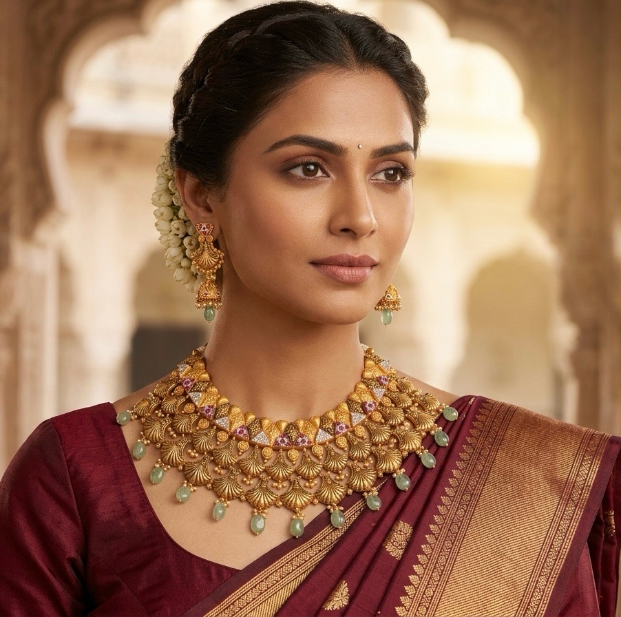 Antique Necklace Set by SJ12002