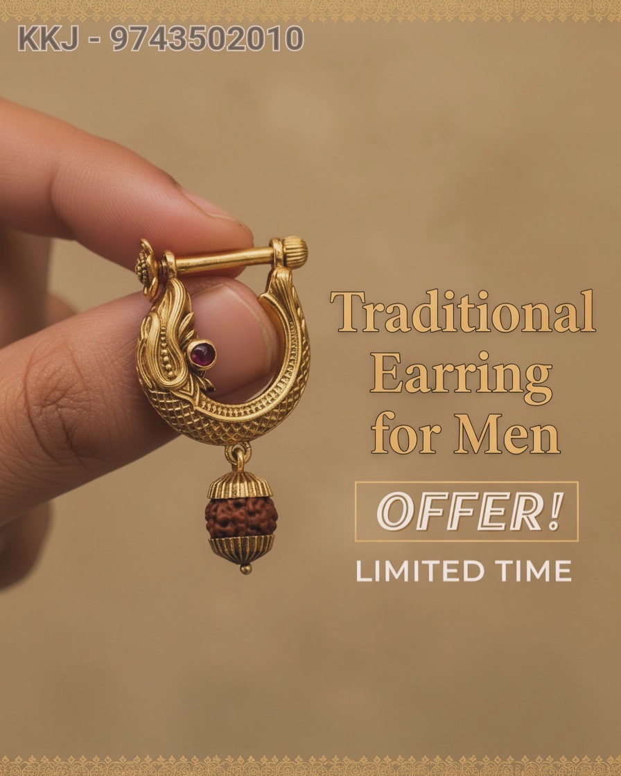 Traditional Earring for Men
