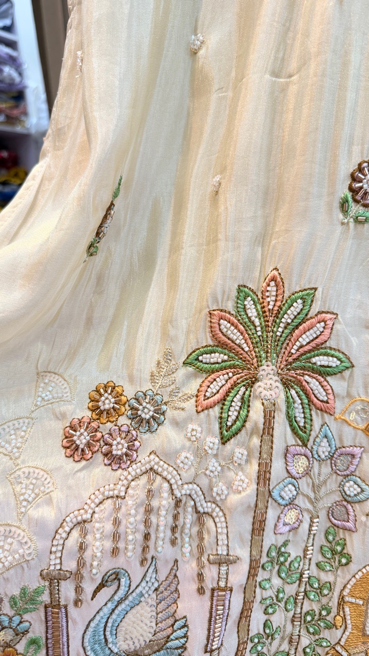 Elegant Embroidered Kurta Set view 2