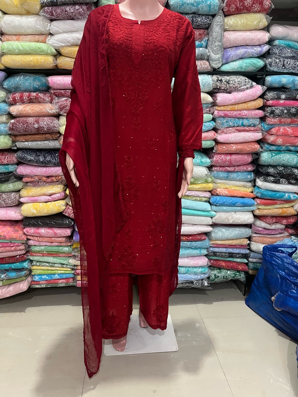 Chikankari Suit Set