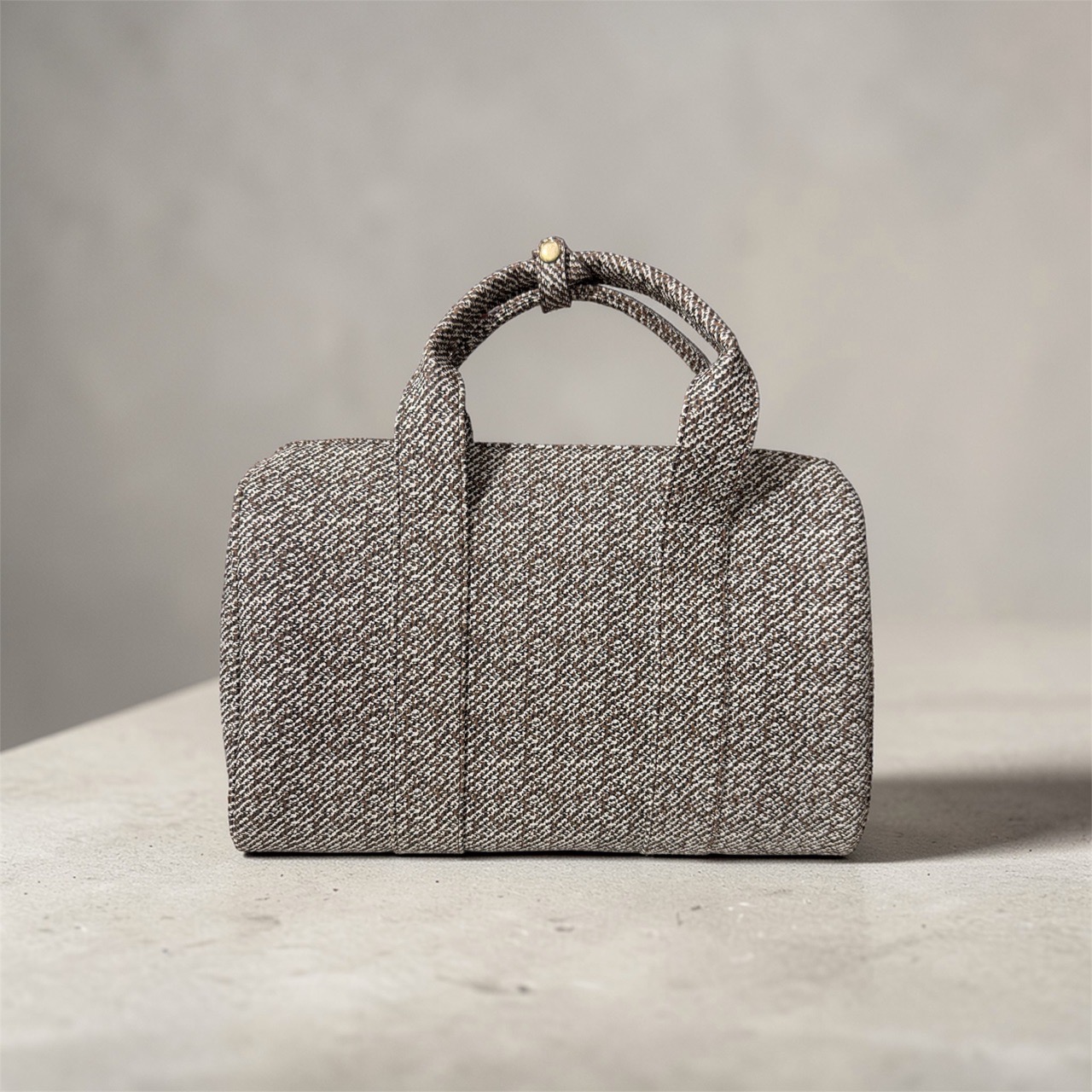 Textured Fabric Handbag view 5