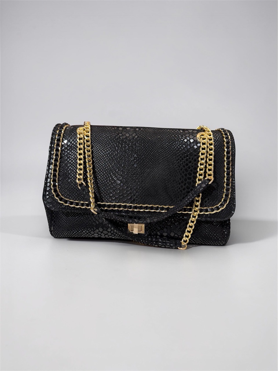 Elegant Black Handbag view 5