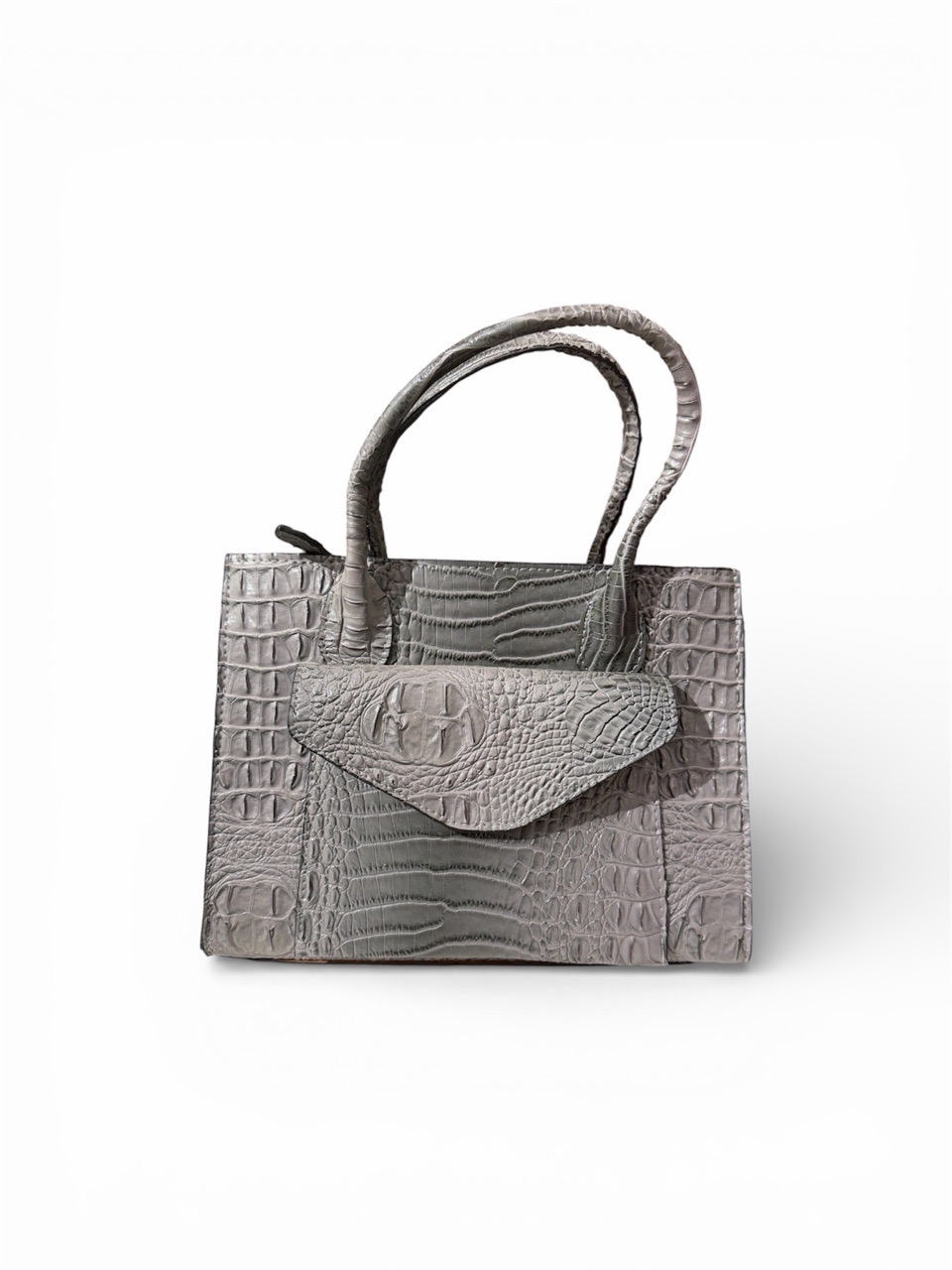 Crocodile Pattern Handbag view 6