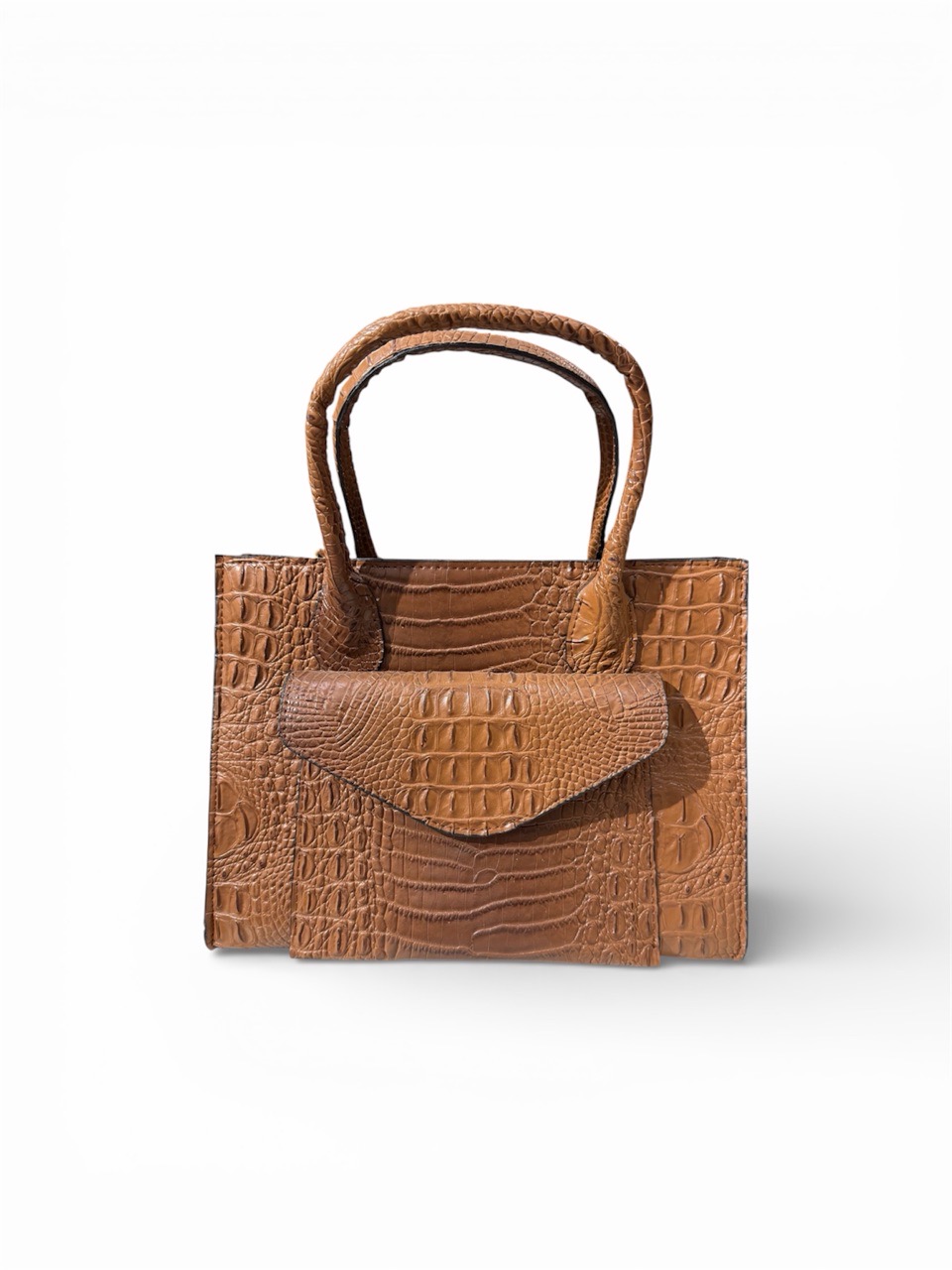Crocodile Pattern Handbag view 3