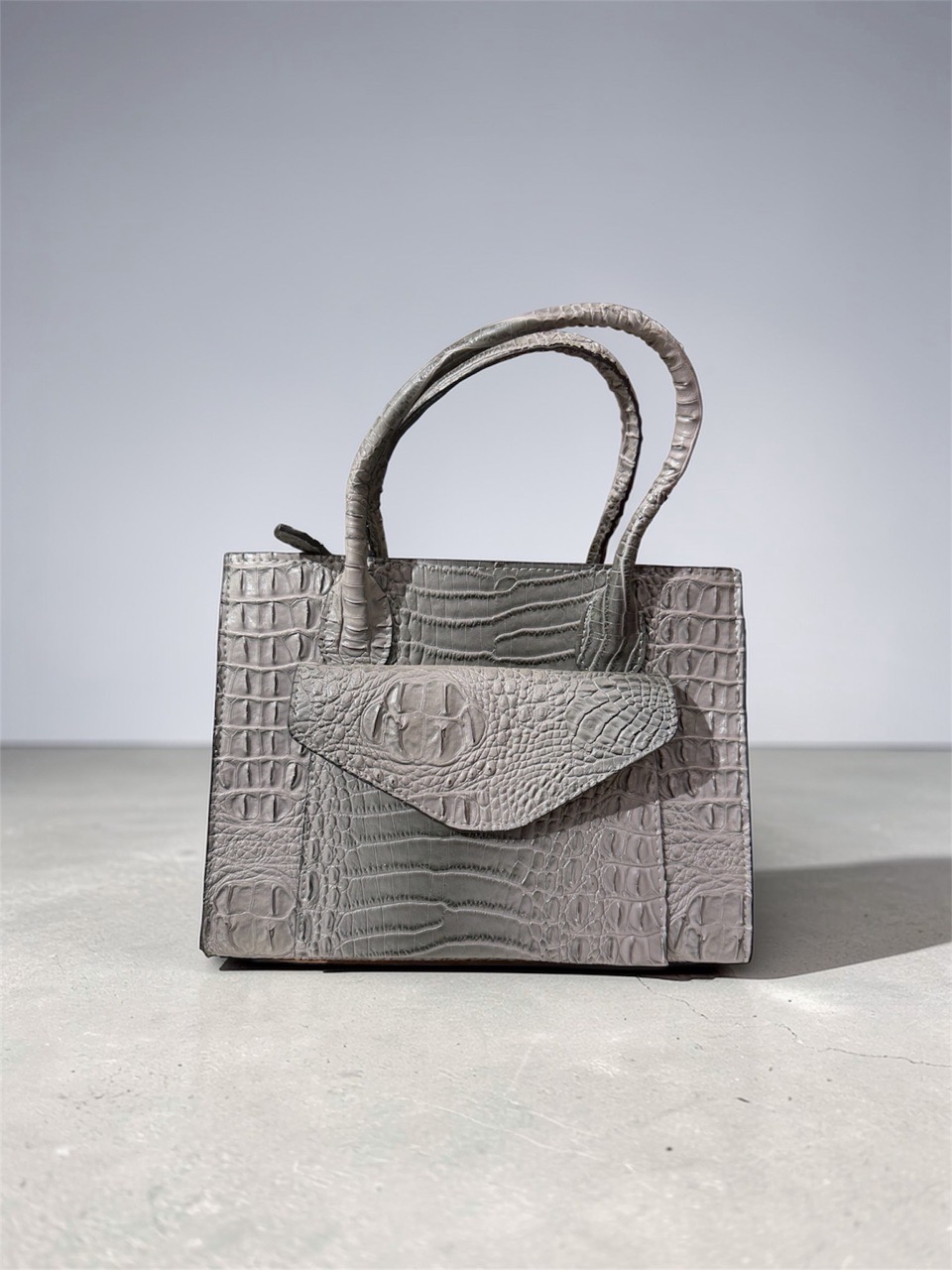 Crocodile Pattern Handbag view 15
