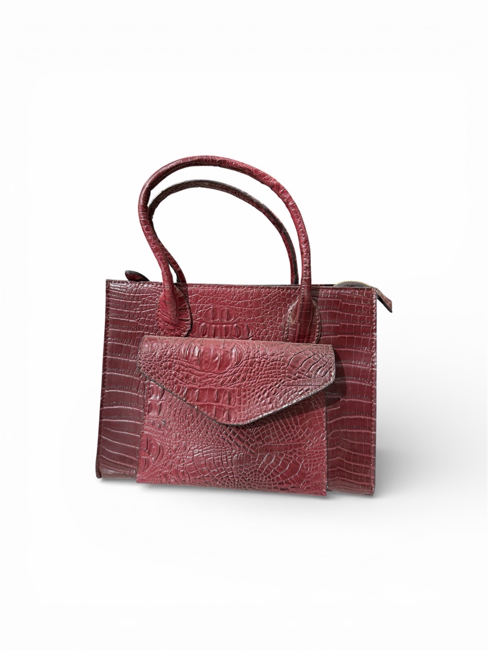 Crocodile Pattern Handbag view 12