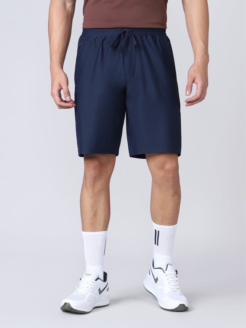Casual Navy Shorts view 2