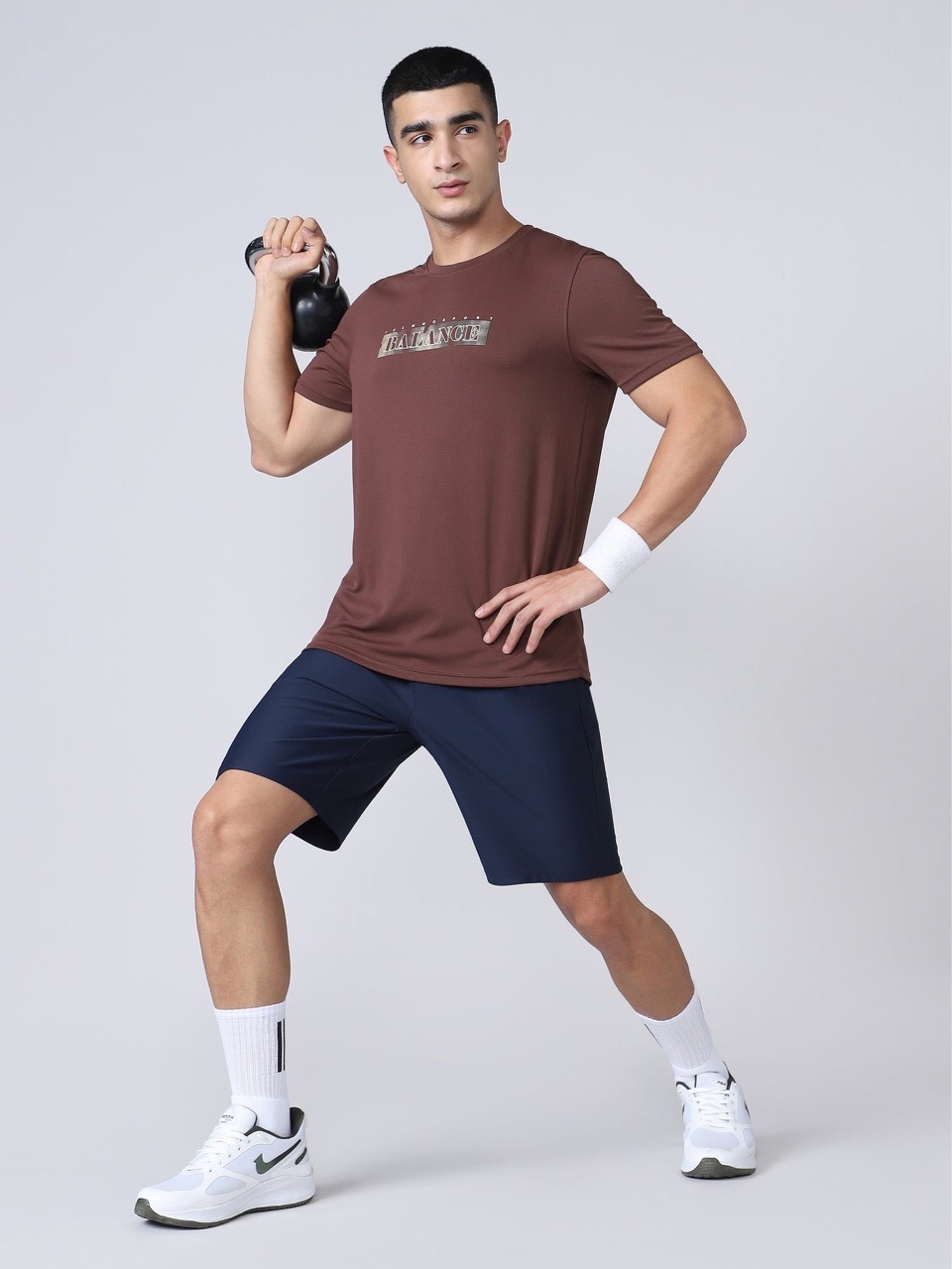 Casual Navy Shorts view 4