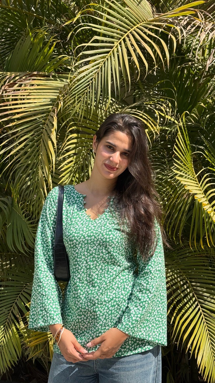 Green Corset Kurti view 3