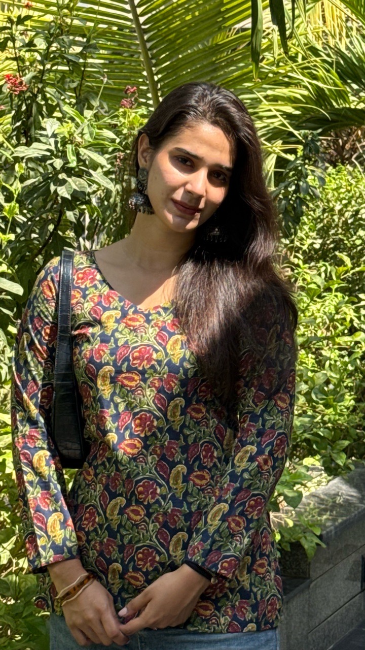 Floral Corset Kurti view 3