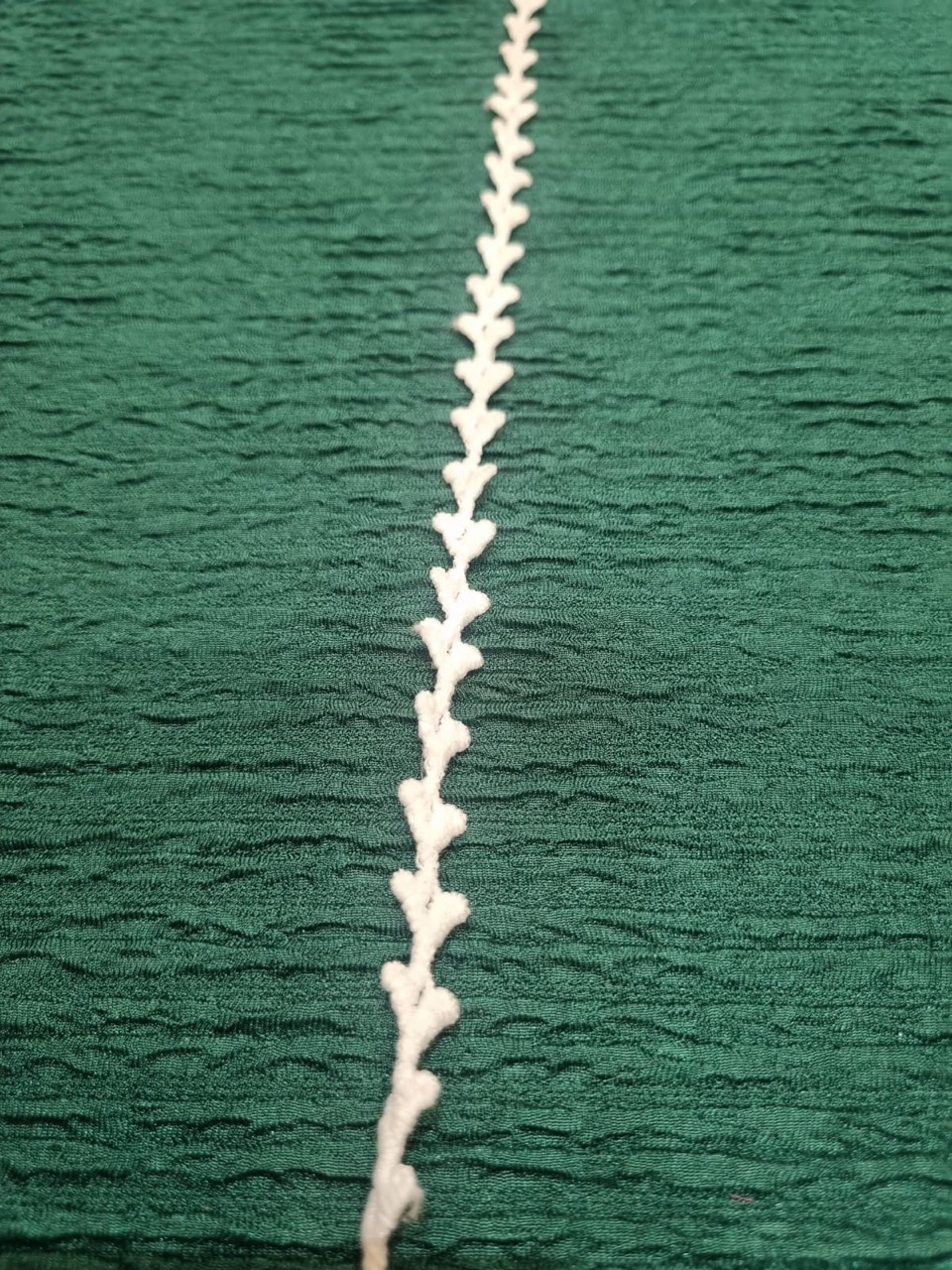 FAGL52  Lace Trim - White by Fabrik Affaire view 2