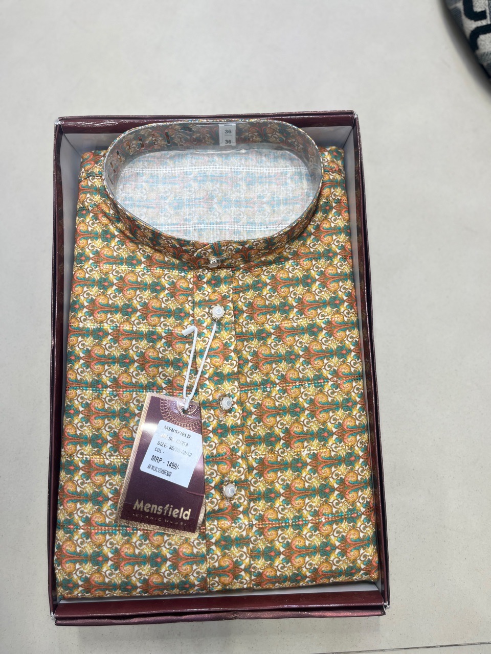 Mensfield Kurta Art No 128 view 2