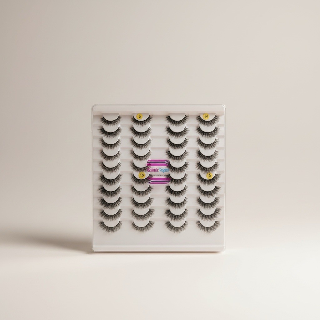 Cosmetic Kingdom Eyelashes Solitaire Chart Of 20 Pair