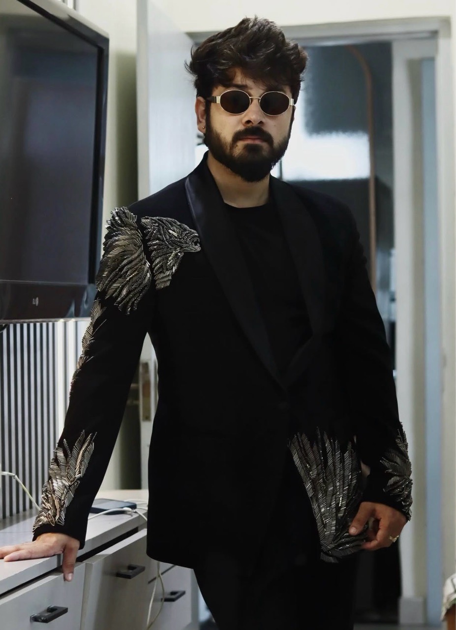 3D Lion Work Tuxedo With Pants view 2