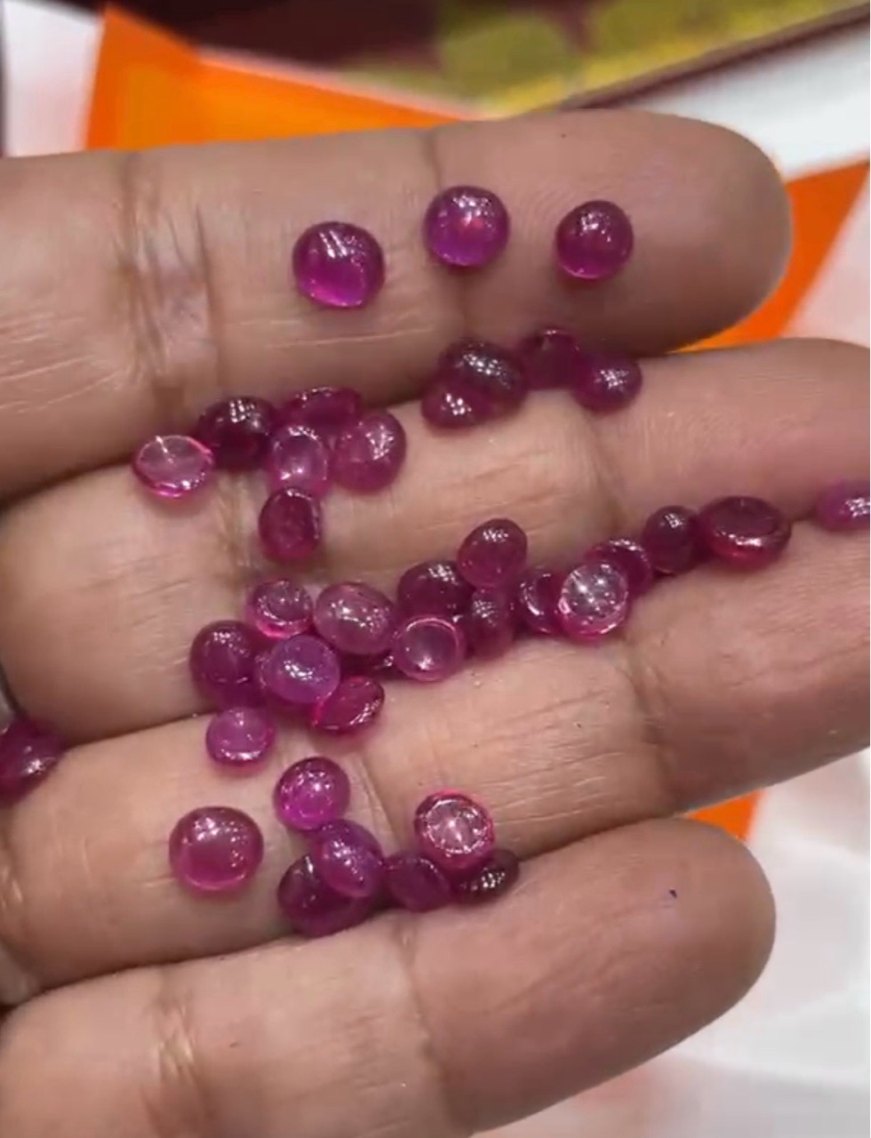 Ruby Beads