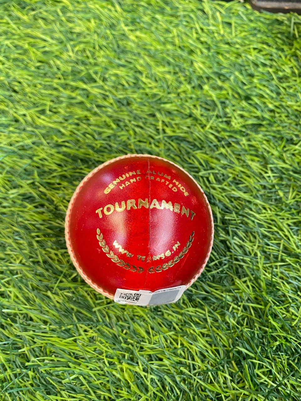 Tournament Red Leather Cricket Ball view 2