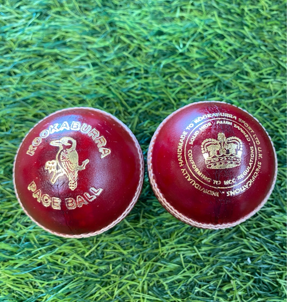 Kookaburra Red Pace Ball view 2