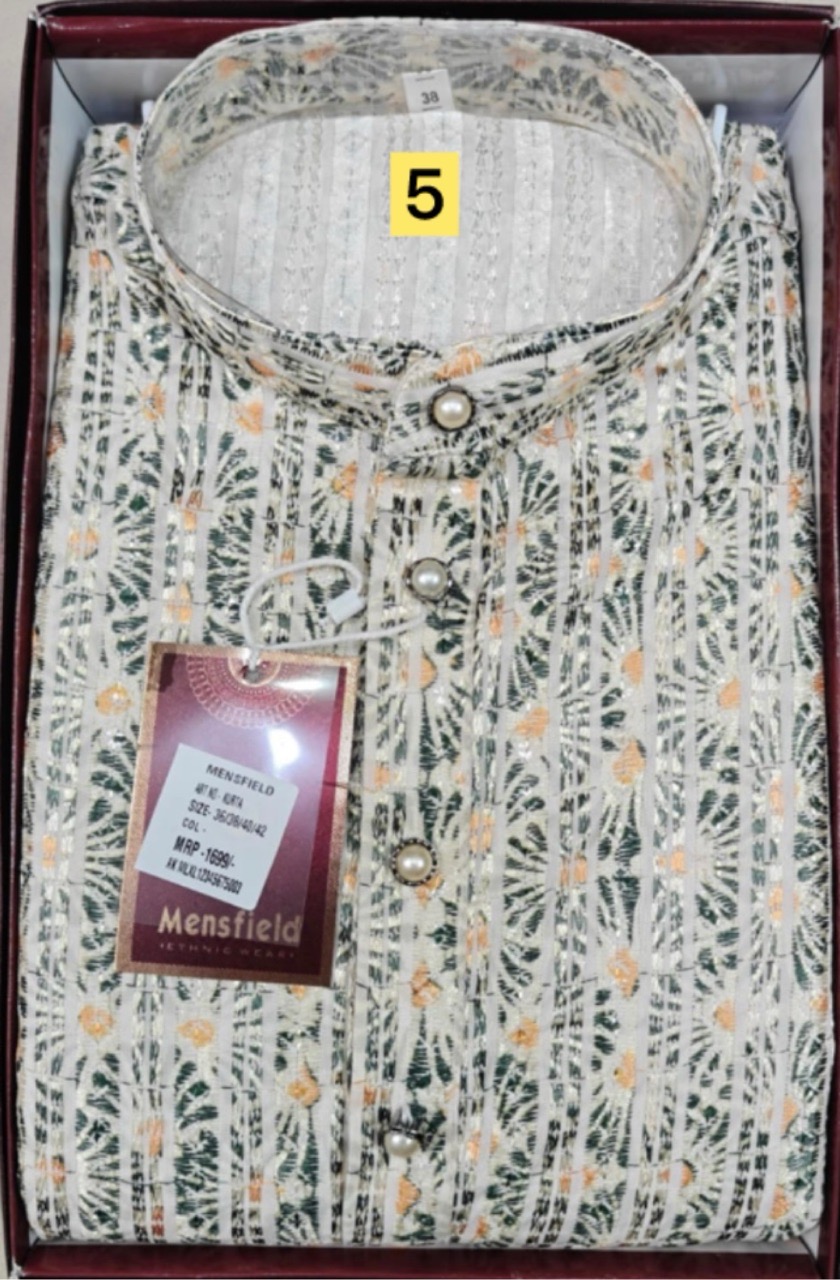 Mensfield Ethnic Wear. PRINT-5 view 2