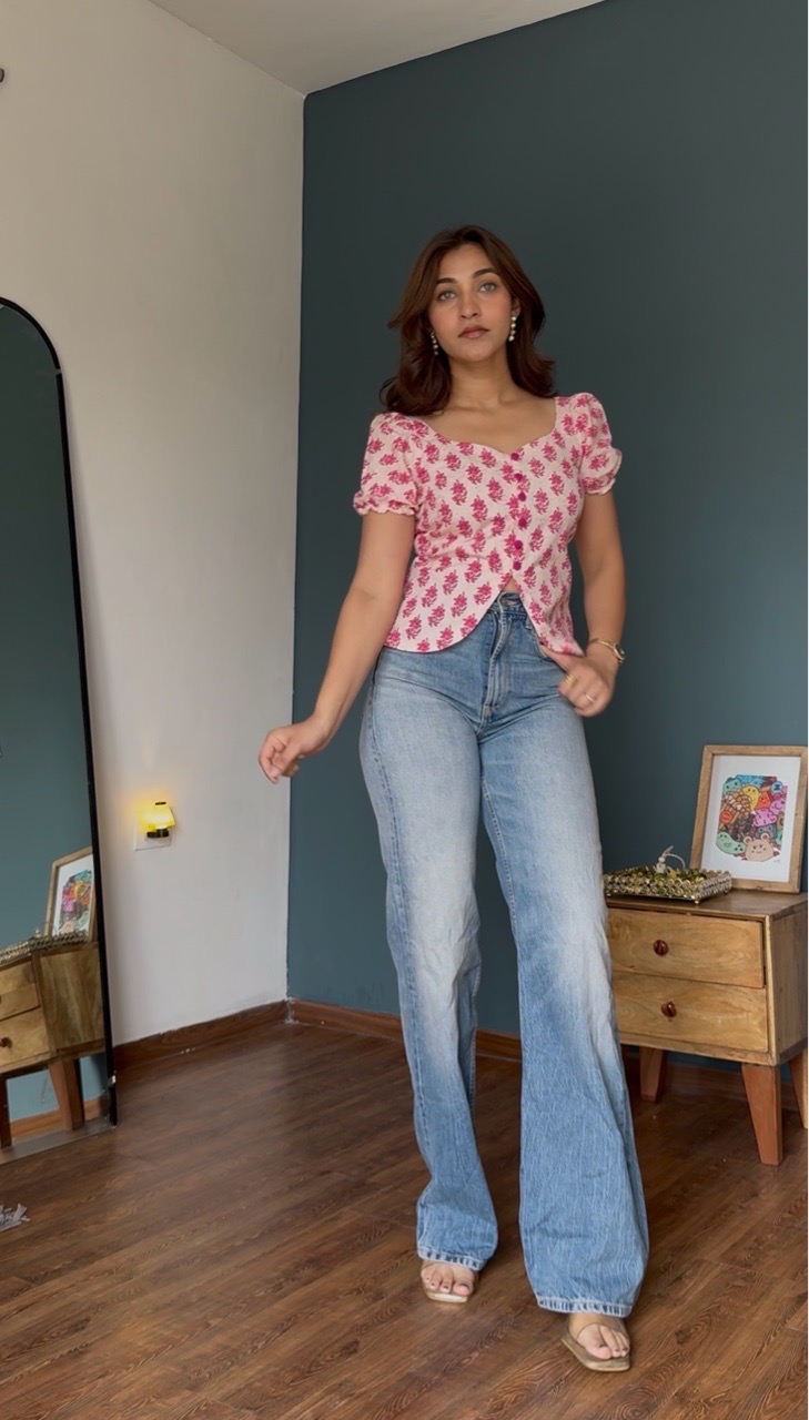 Pink Chatpata Top