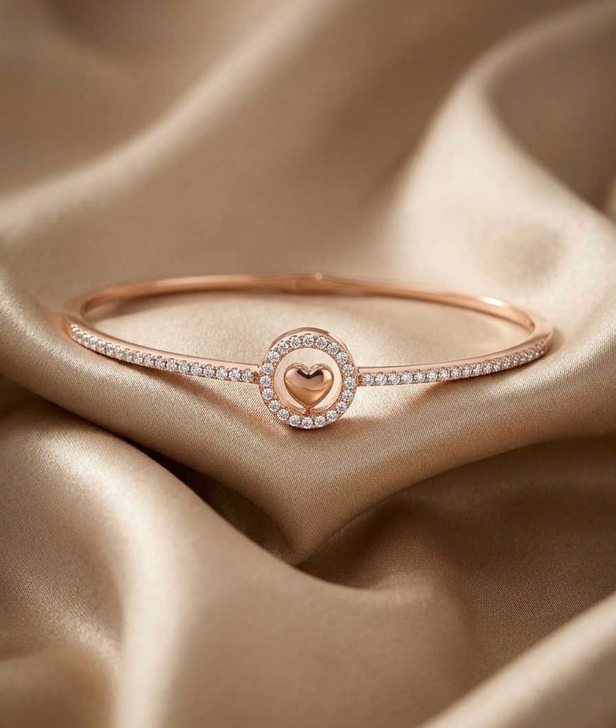 Heart Diamond Bracelet SJB010