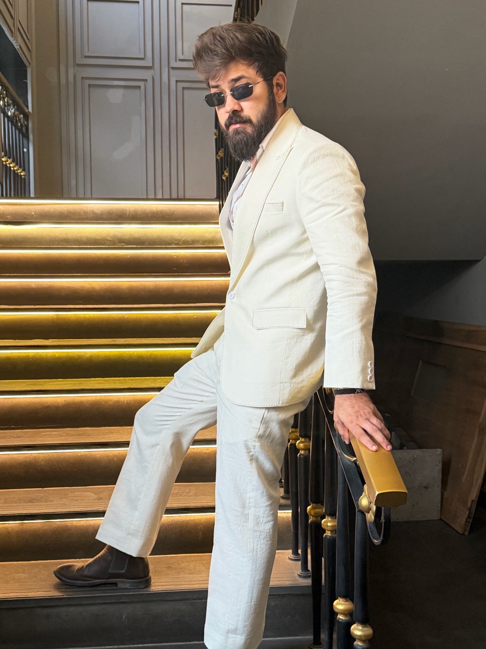 Designer Double Breasted Suit view 6